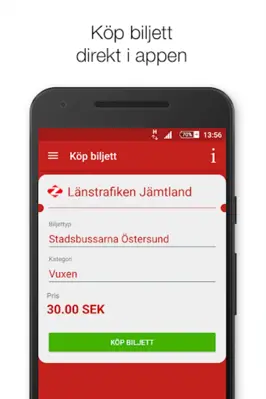 Länstrafiken Jämtland android App screenshot 1